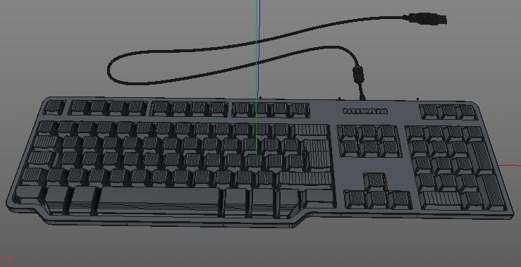 Keyboard  3D model_6