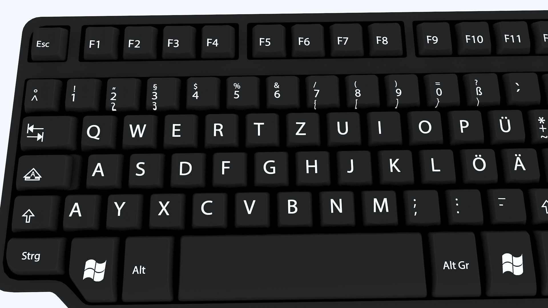 Keyboard  3D model_4