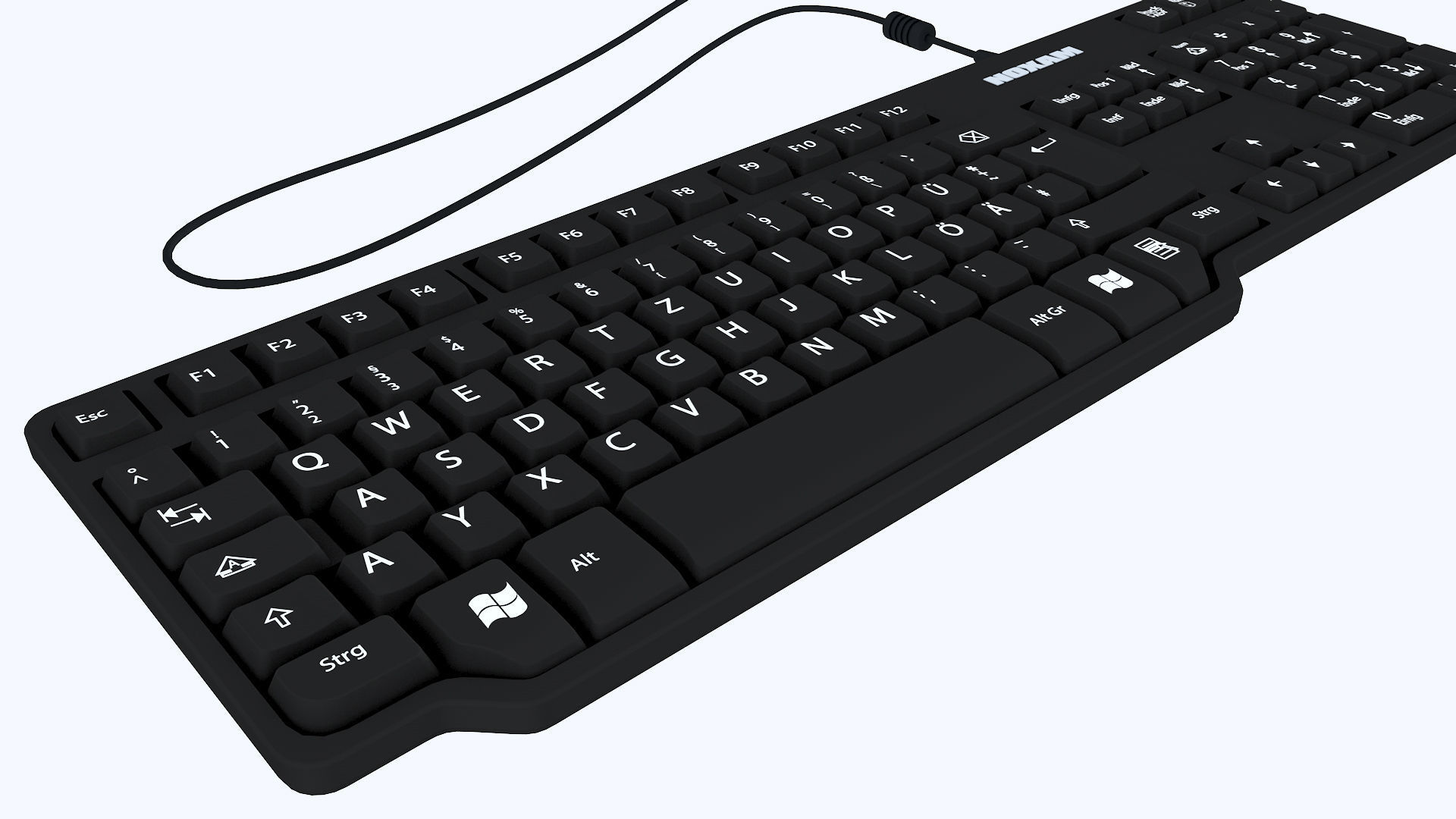 Keyboard  3D model_2