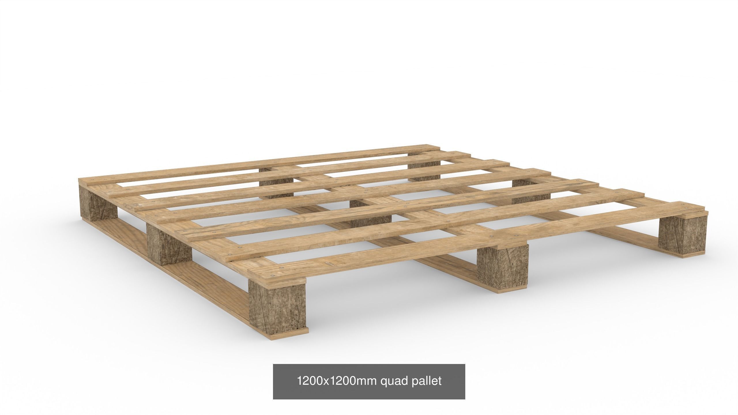 Most popular pallets in Europe 3D Model Collection_8