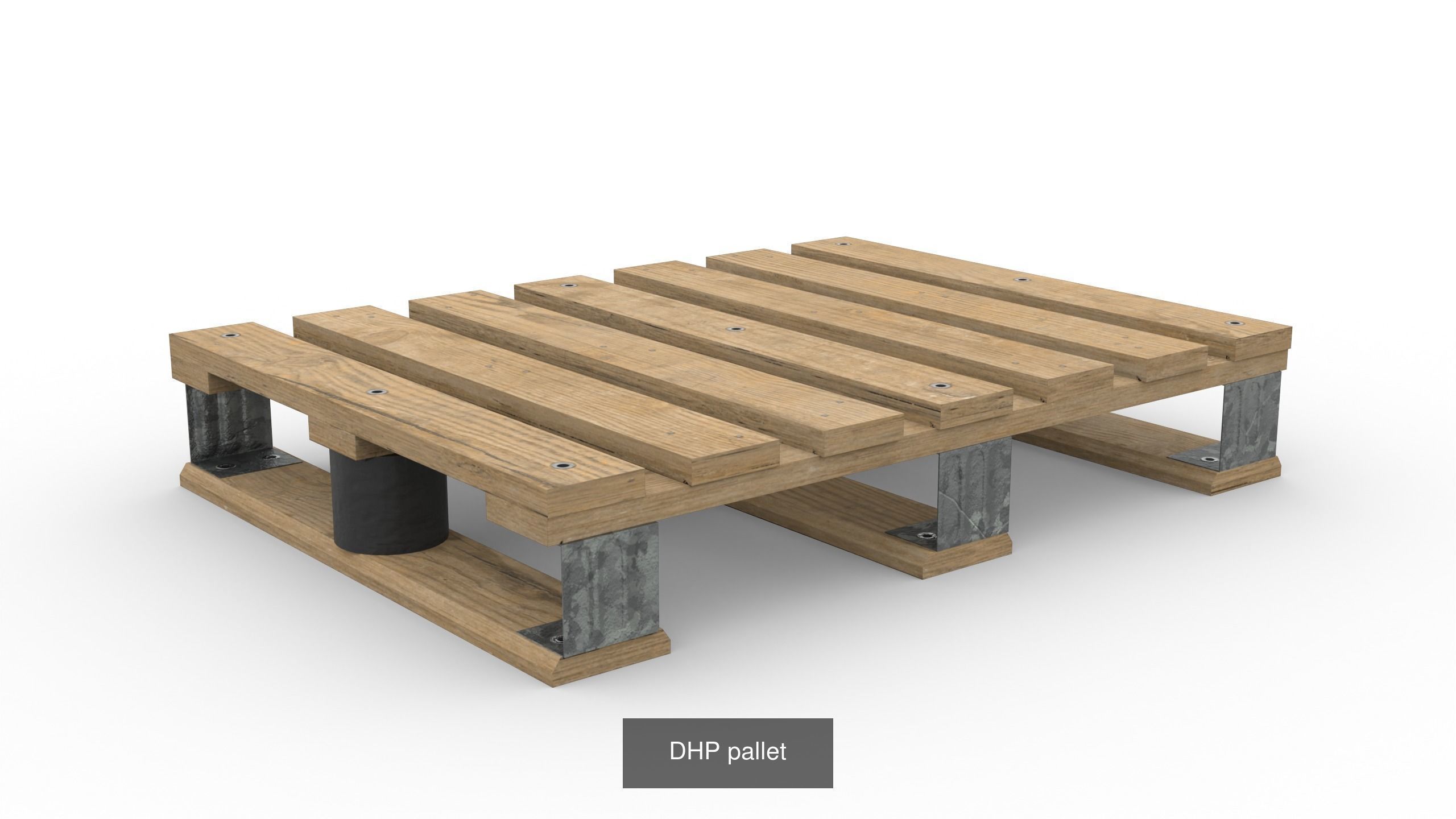 Most popular pallets in Europe 3D Model Collection_10