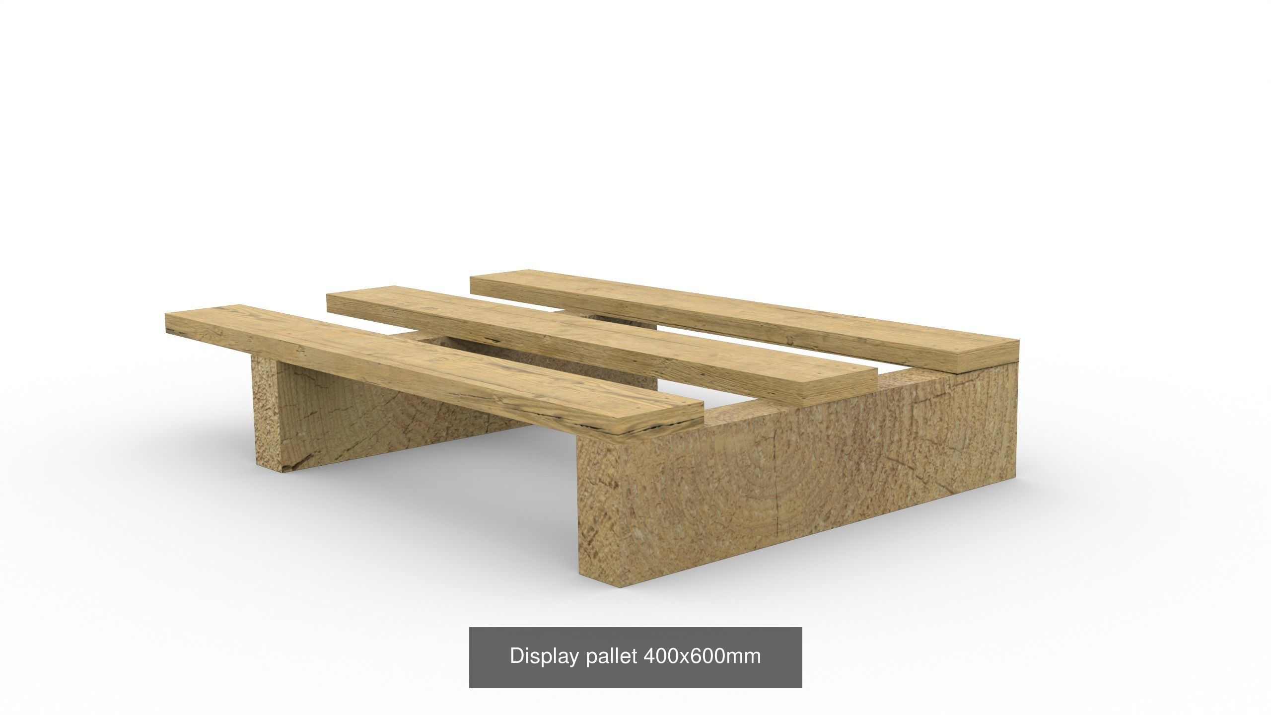Most popular pallets in Europe 3D Model Collection_3