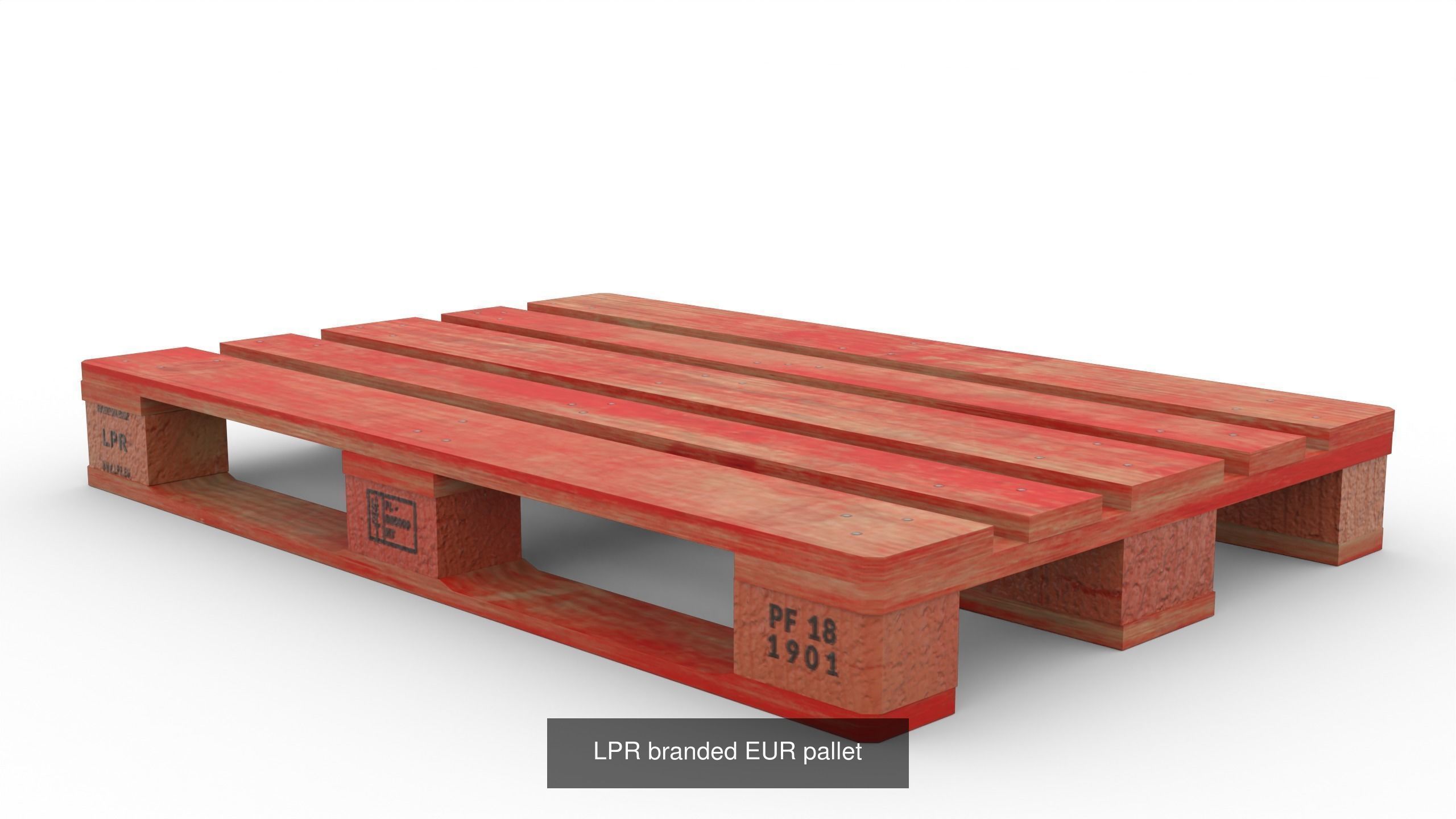 Most popular pallets in Europe 3D Model Collection_6