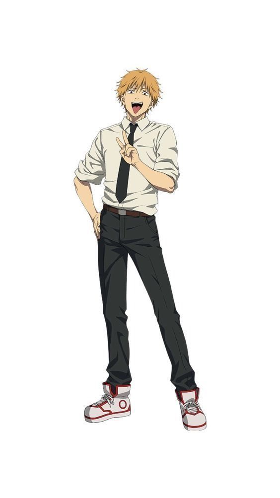 Denji  Low-poly 3D model_10