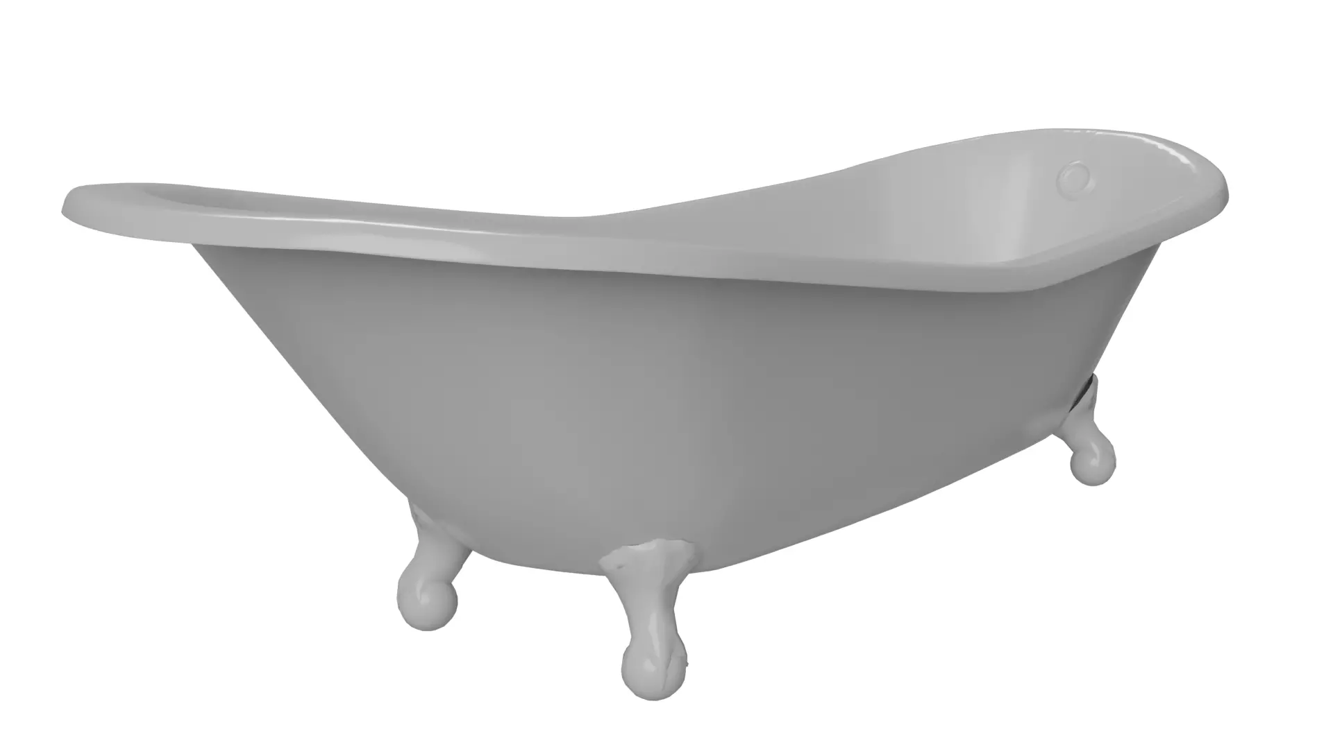 Bath Tub 3D model_0