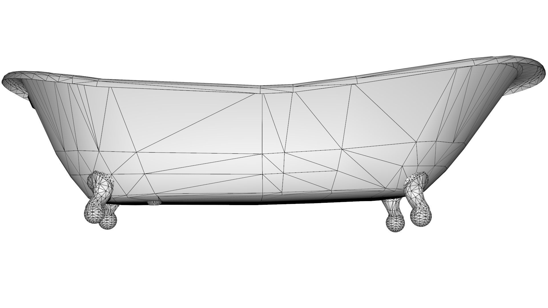 Bath Tub 3D model_11