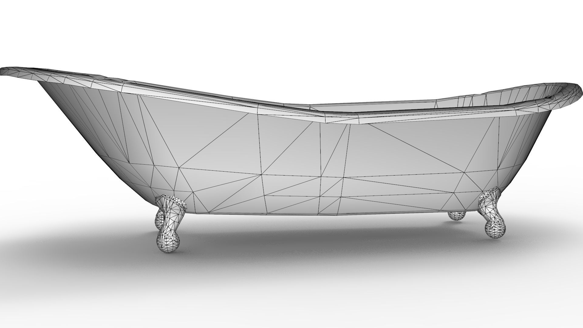 Bath Tub 3D model_8