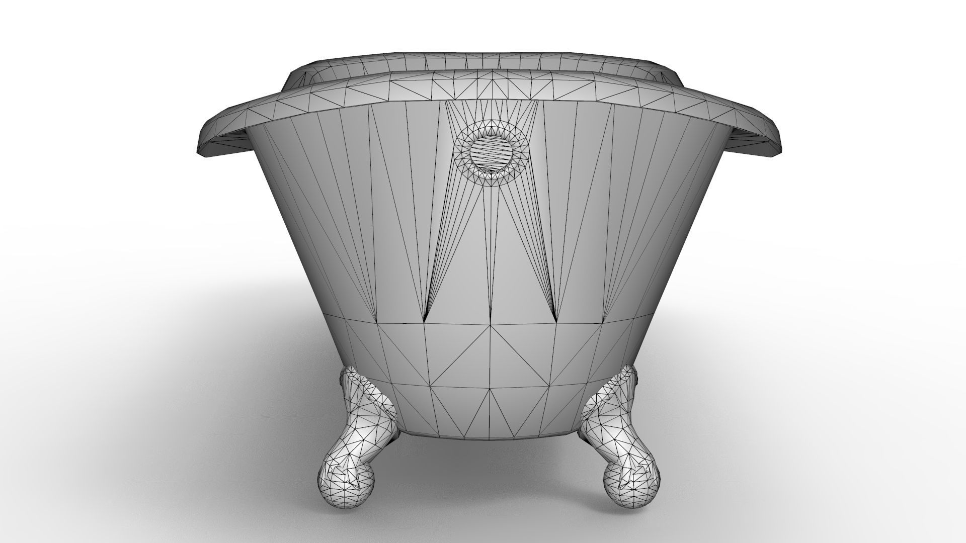 Bath Tub 3D model_10