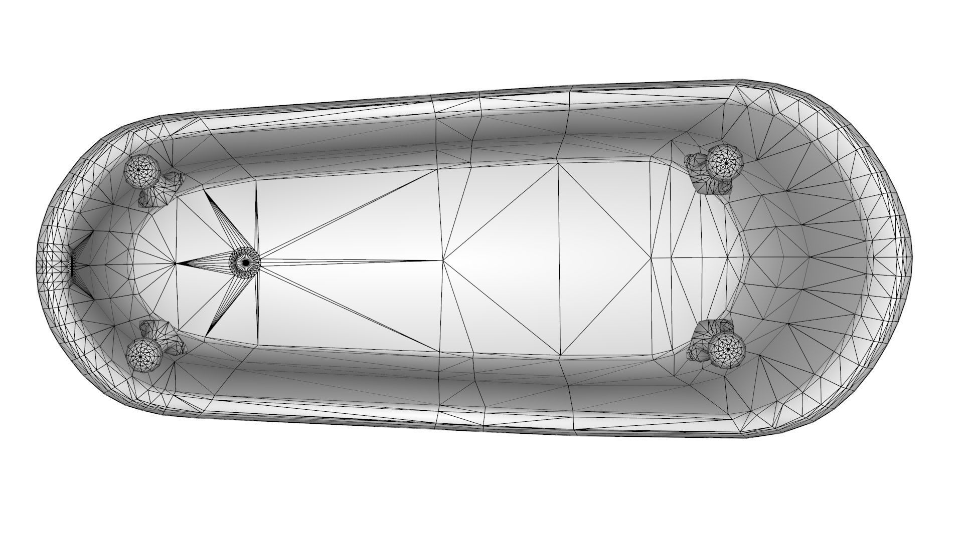 Bath Tub 3D model_13