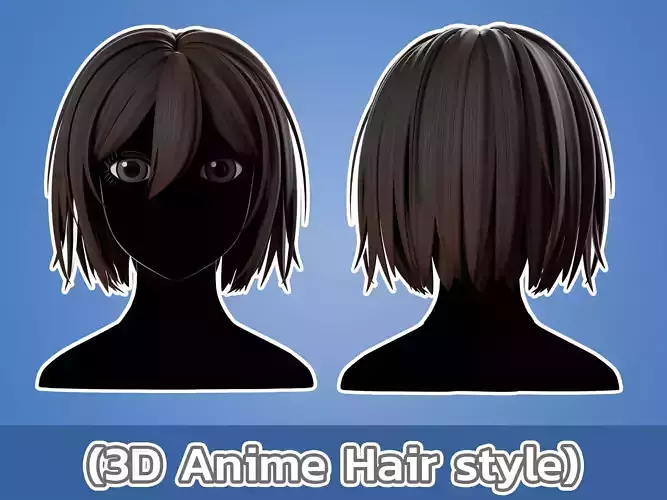 Anime hair style 26