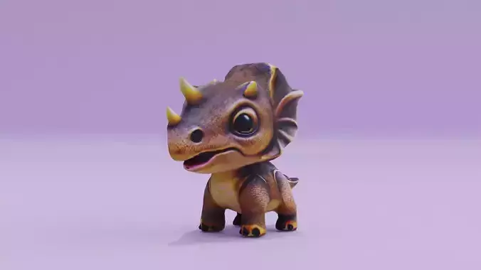 Triceratops Baby Cute