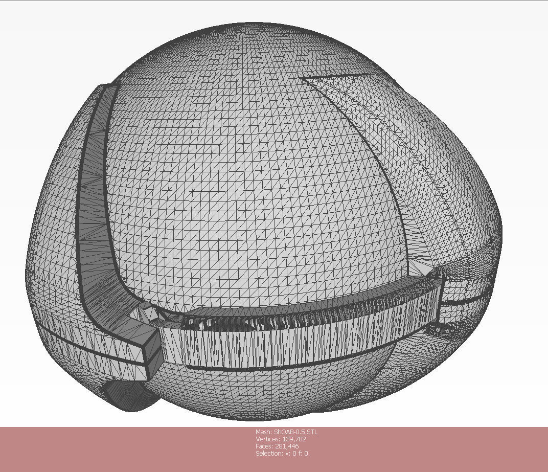 SHOAB 05 Submunition for Cluster avia Bomb Moulage 3D printable 3D model_11