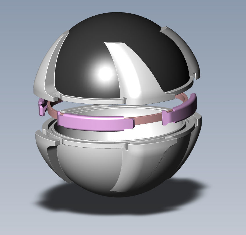 SHOAB 05 Submunition for Cluster avia Bomb Moulage 3D printable 3D model_5