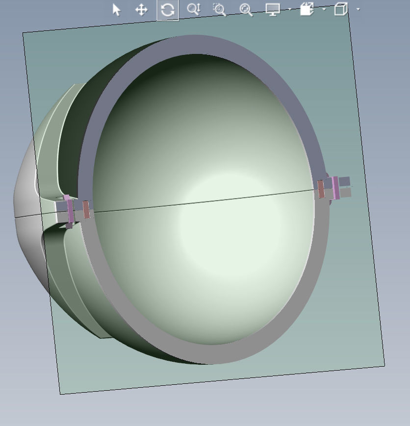 SHOAB 05 Submunition for Cluster avia Bomb Moulage 3D printable 3D model_4