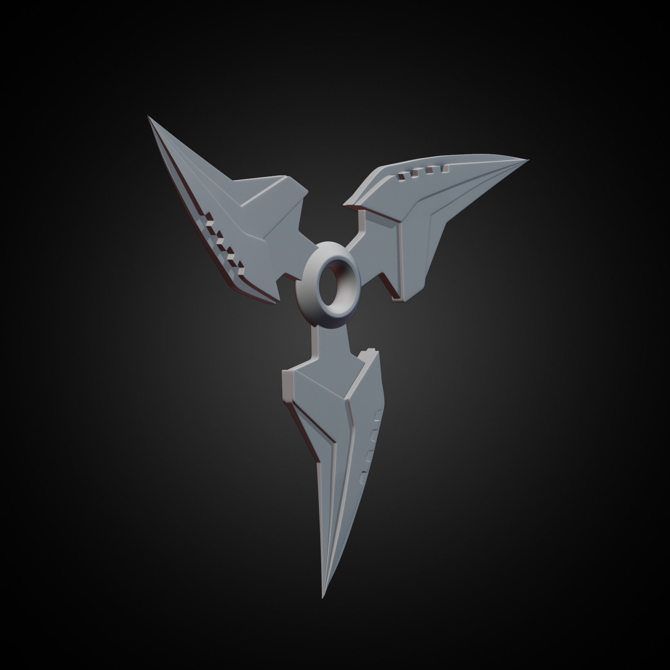 Overwatch 2 Genji Shuriken for Cosplay 3D print model_17