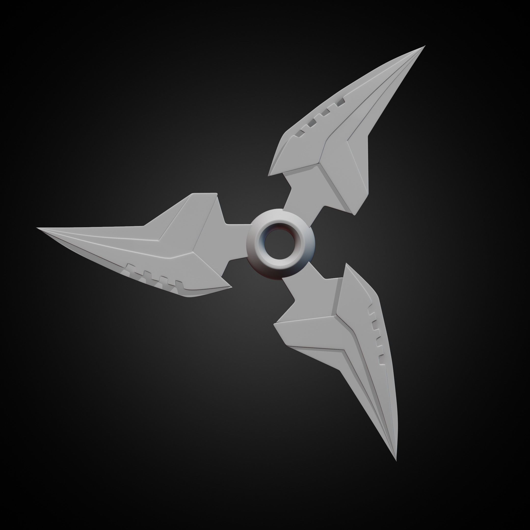 Overwatch 2 Genji Shuriken for Cosplay 3D print model_18