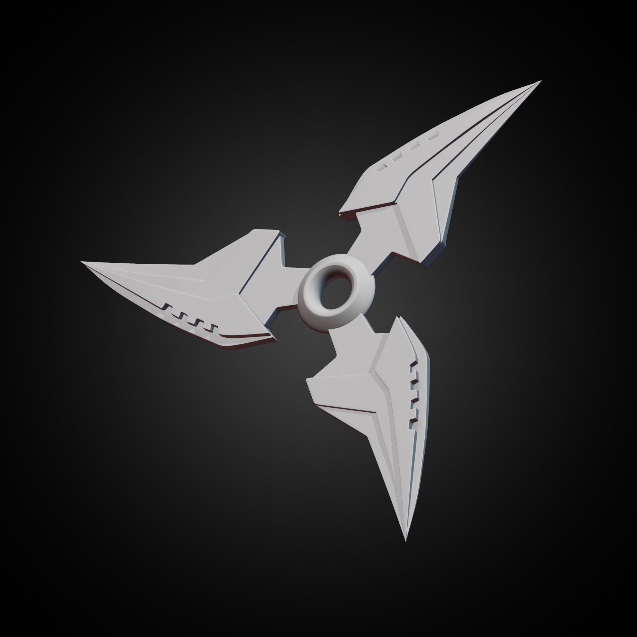 Overwatch 2 Genji Shuriken for Cosplay 3D print model_19