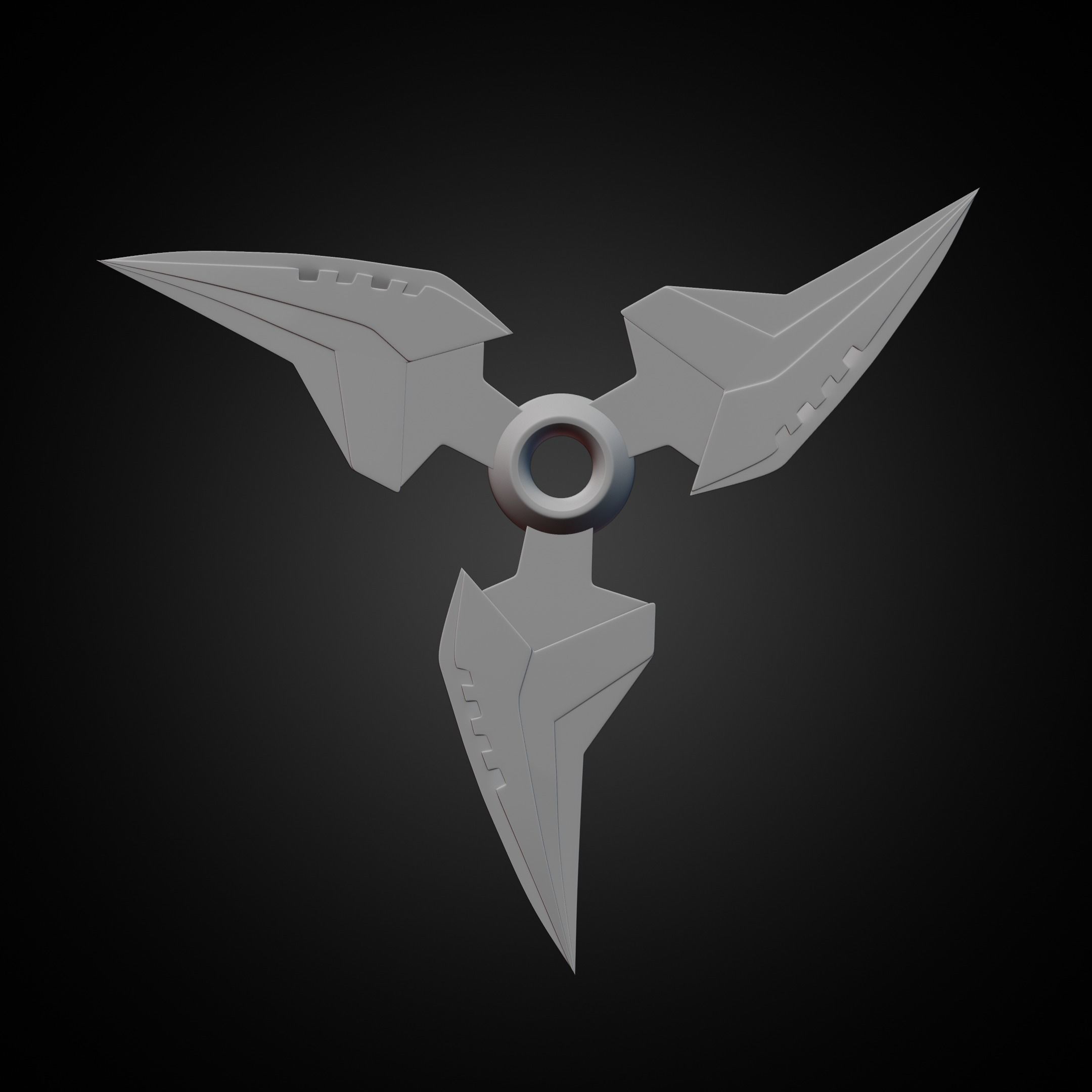 Overwatch 2 Genji Shuriken for Cosplay 3D print model_14