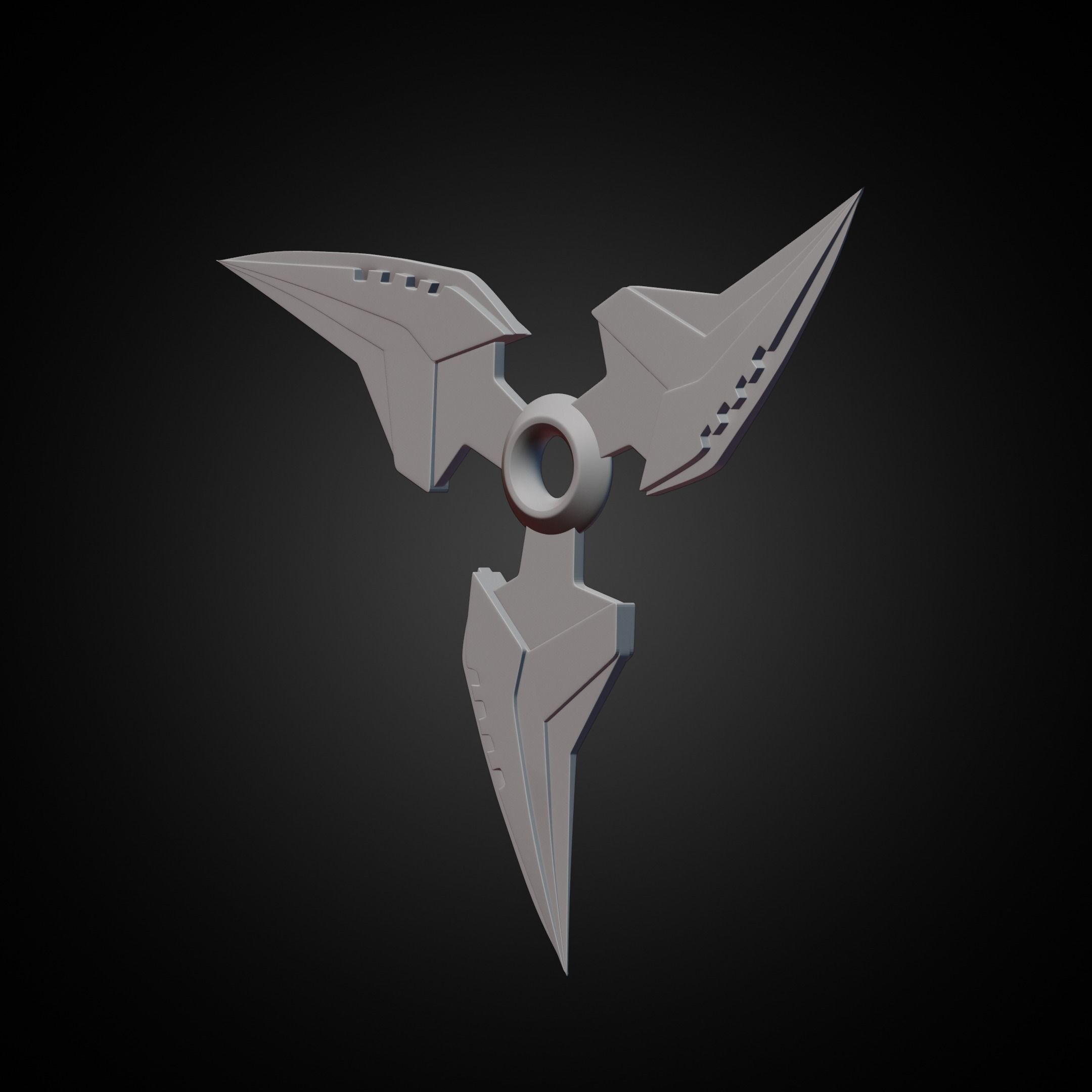 Overwatch 2 Genji Shuriken for Cosplay 3D print model_15
