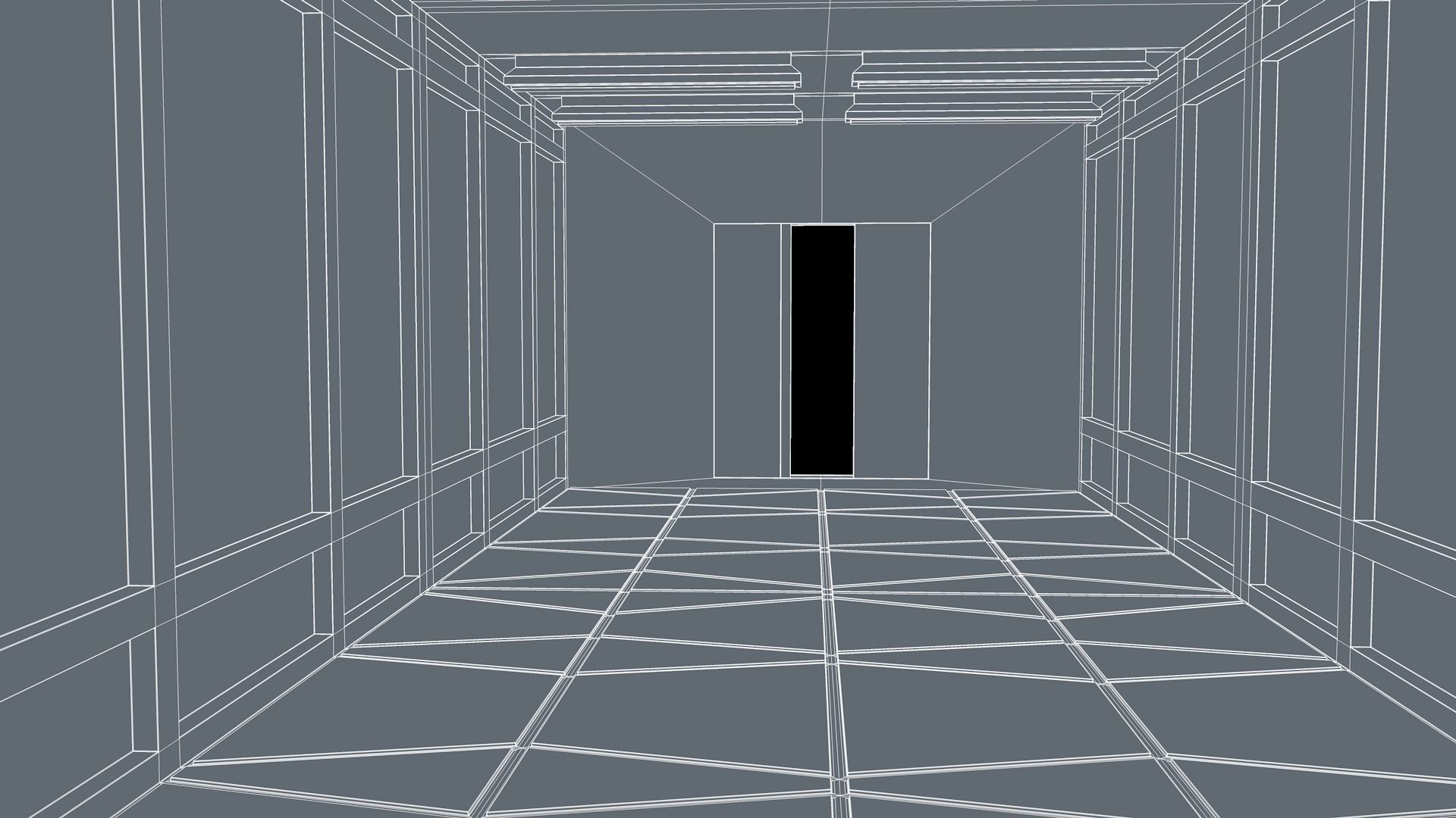 Sci Fi Corridor 3D model_13