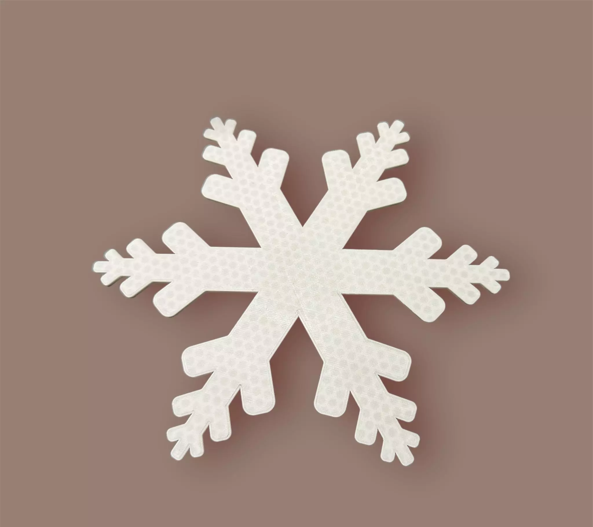 Snowflake 3D print model_0