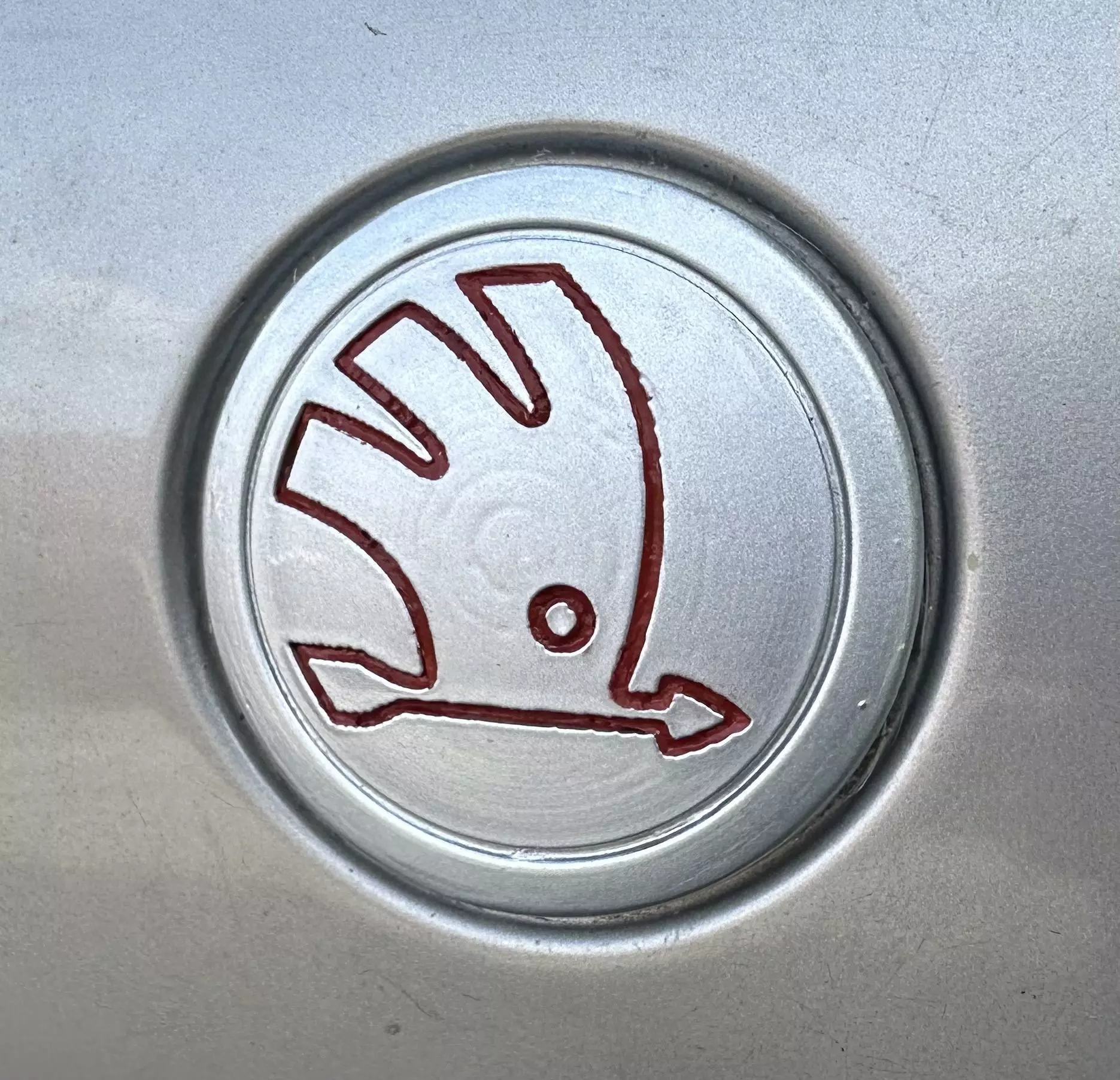 Logo Back Skoda Octavia 2 3D print model