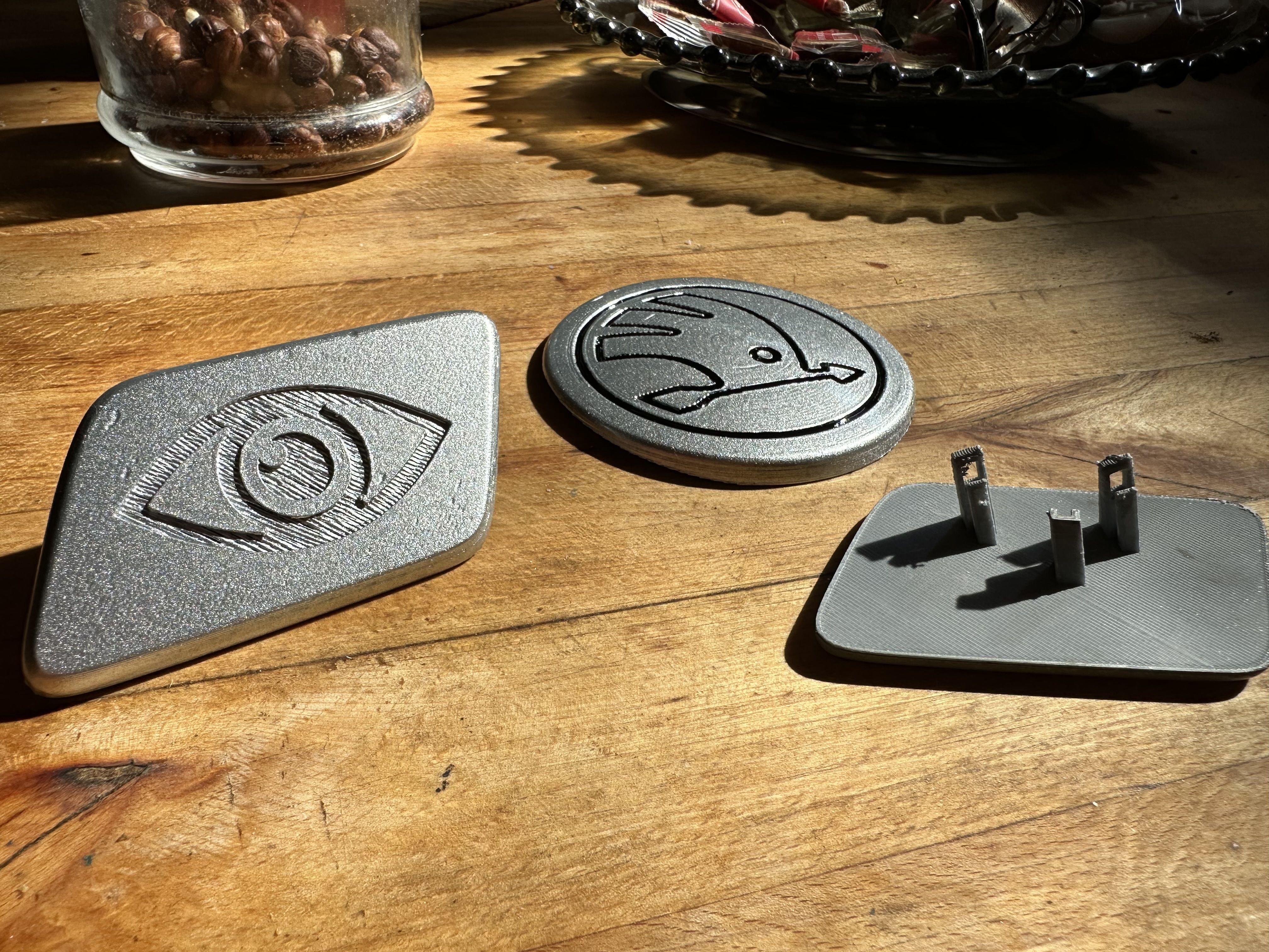 Skoda Octavia Washer Cover  3D print model_2