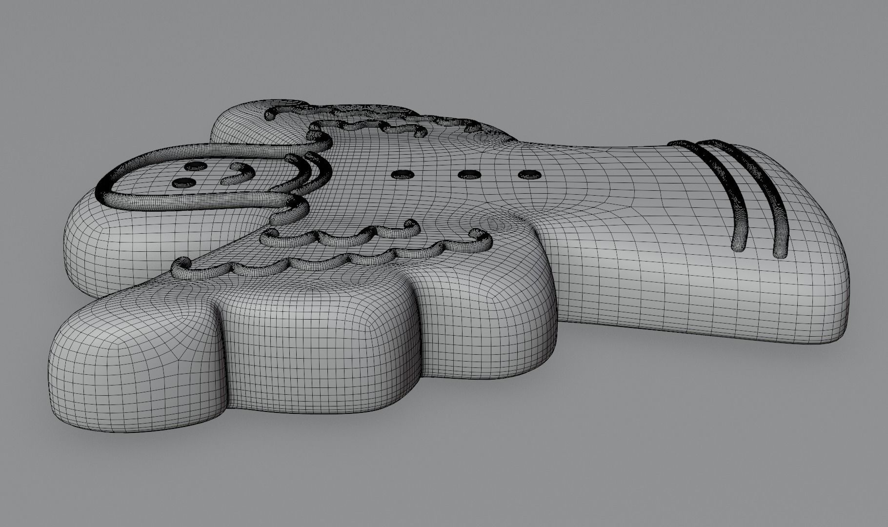 Gingerbread angel 3D model for 3D print 3D print model_11