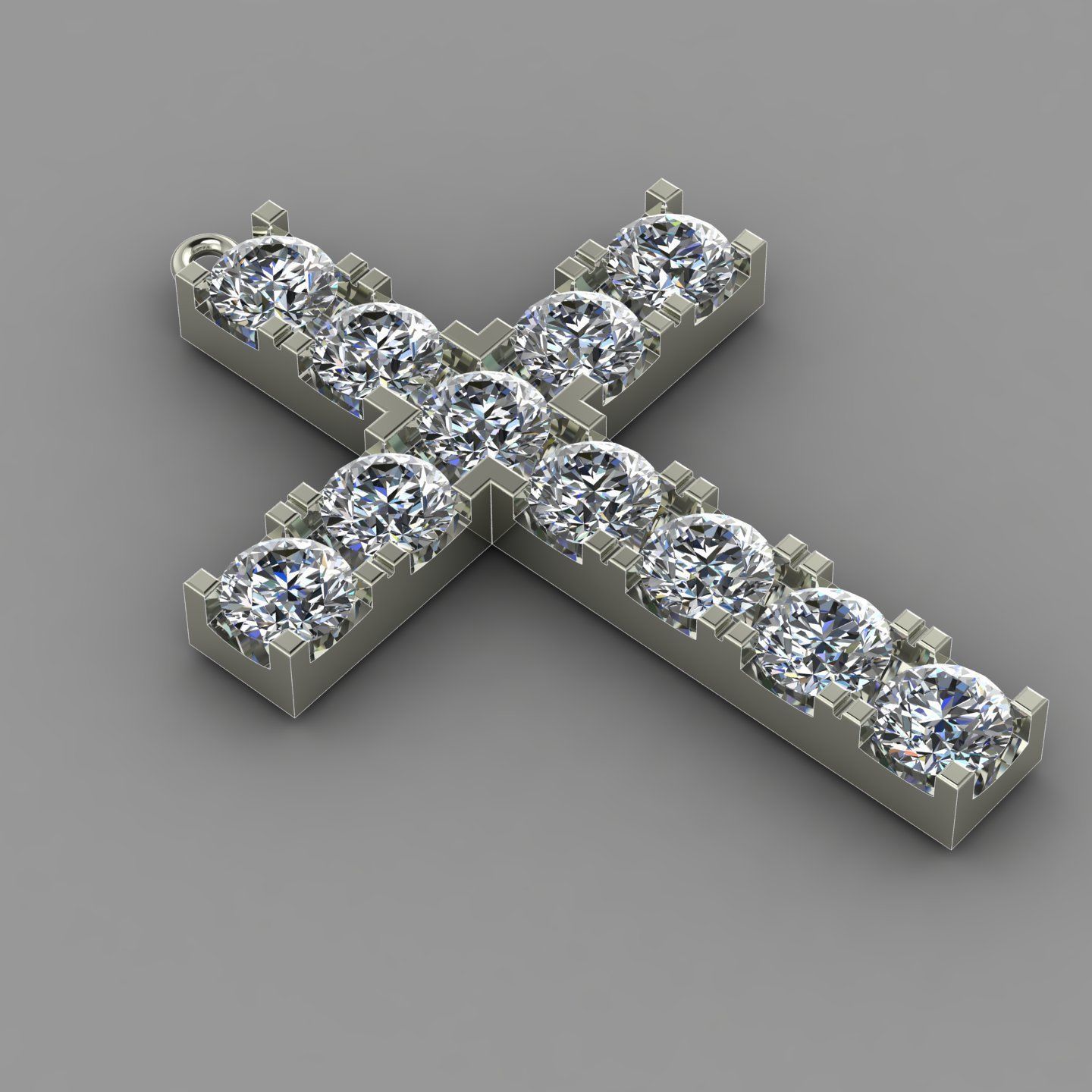 KUTSAL PIRLANTA HAC KOLYE 3DM STL OBJ FBX 3D BASKI MODELI 3D print model_4