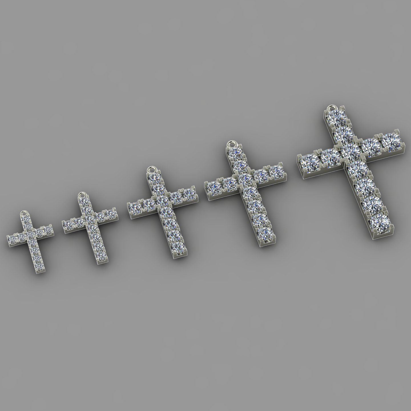 KUTSAL PIRLANTA HAC KOLYE 3DM STL OBJ FBX 3D BASKI MODELI 3D print model_6