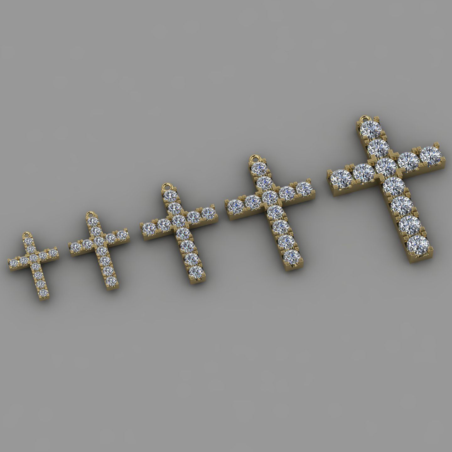 KUTSAL PIRLANTA HAC KOLYE 3DM STL OBJ FBX 3D BASKI MODELI 3D print model_7