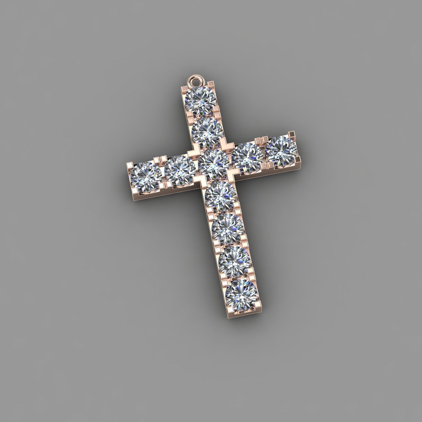 KUTSAL PIRLANTA HAC KOLYE 3DM STL OBJ FBX 3D BASKI MODELI 3D print model_1