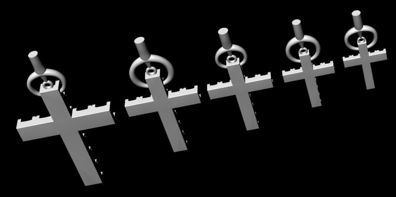 KUTSAL PIRLANTA HAC KOLYE 3DM STL OBJ FBX 3D BASKI MODELI 3D print model_15