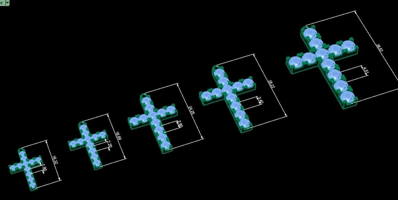 KUTSAL PIRLANTA HAC KOLYE 3DM STL OBJ FBX 3D BASKI MODELI 3D print model_14