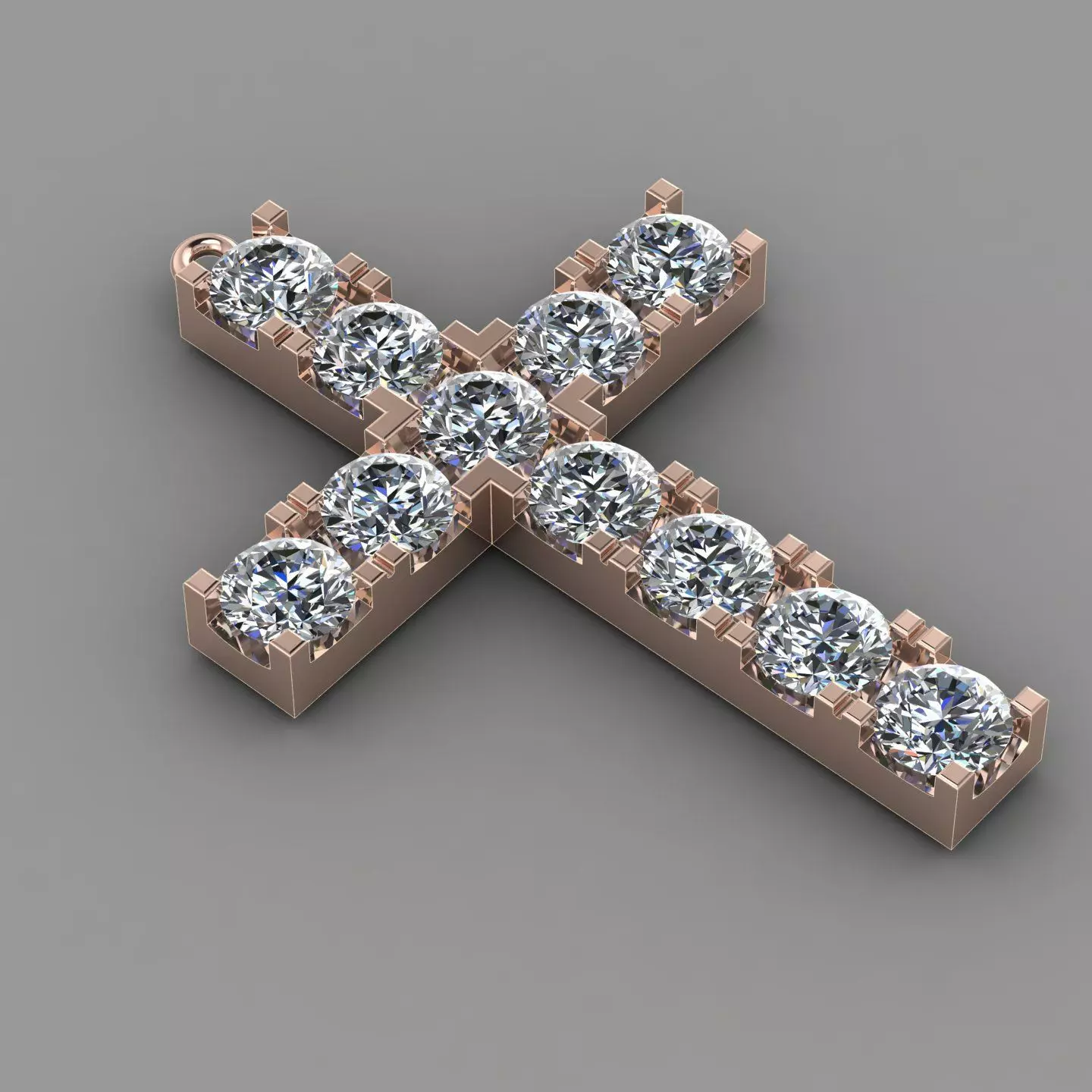 KUTSAL PIRLANTA HAC KOLYE 3DM STL OBJ FBX 3D BASKI MODELI 3D print model_0