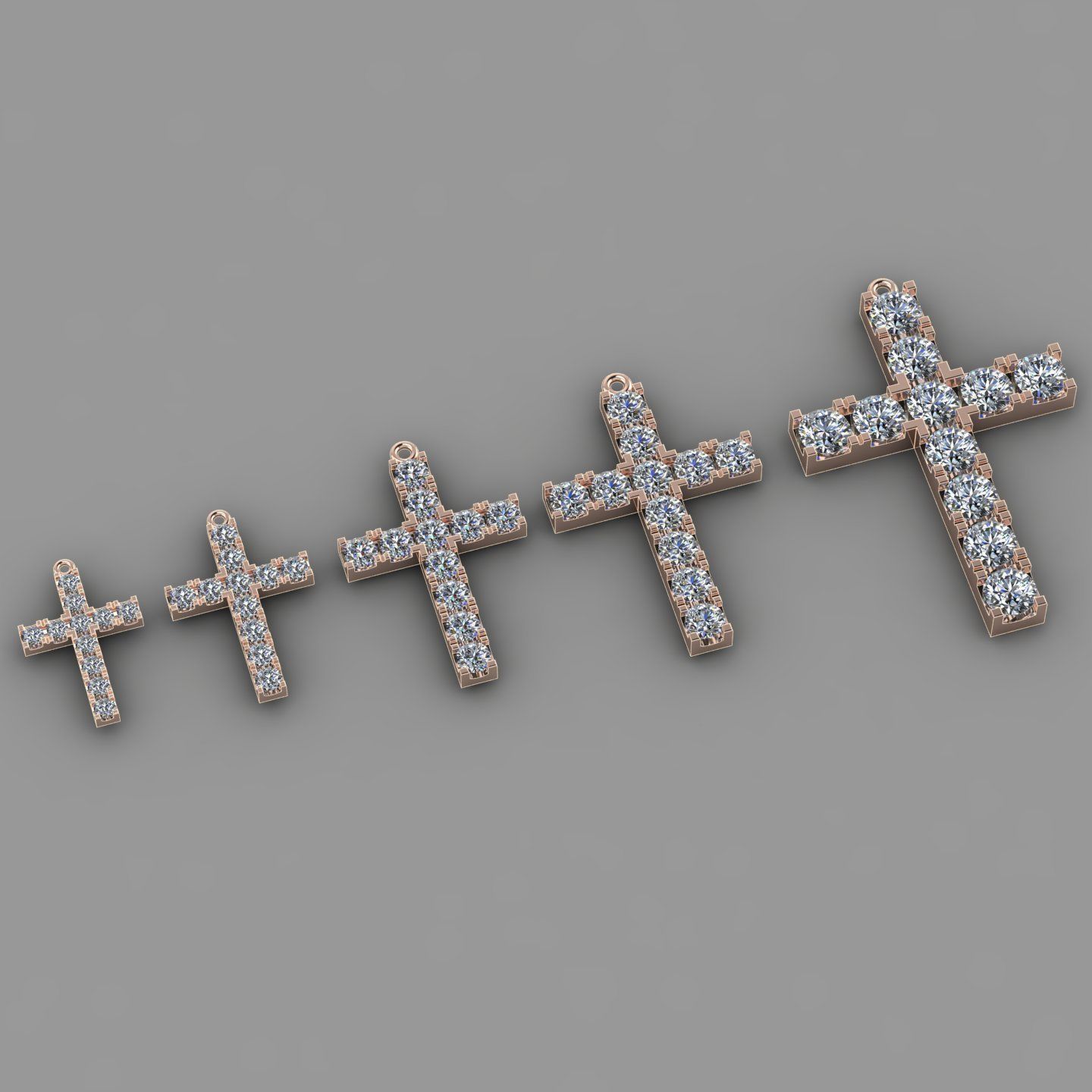 KUTSAL PIRLANTA HAC KOLYE 3DM STL OBJ FBX 3D BASKI MODELI 3D print model_8