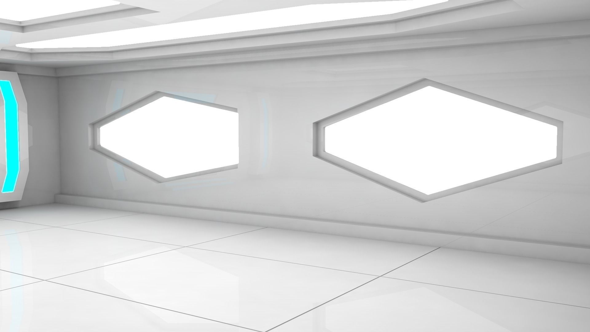 Sci Fi Lab Room 3D model_3