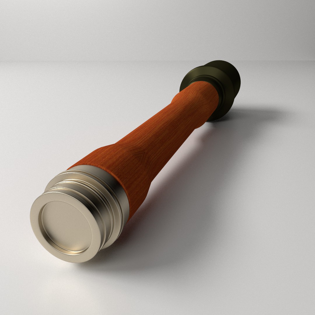 Model 24 Stielhandgranate 3D model_1