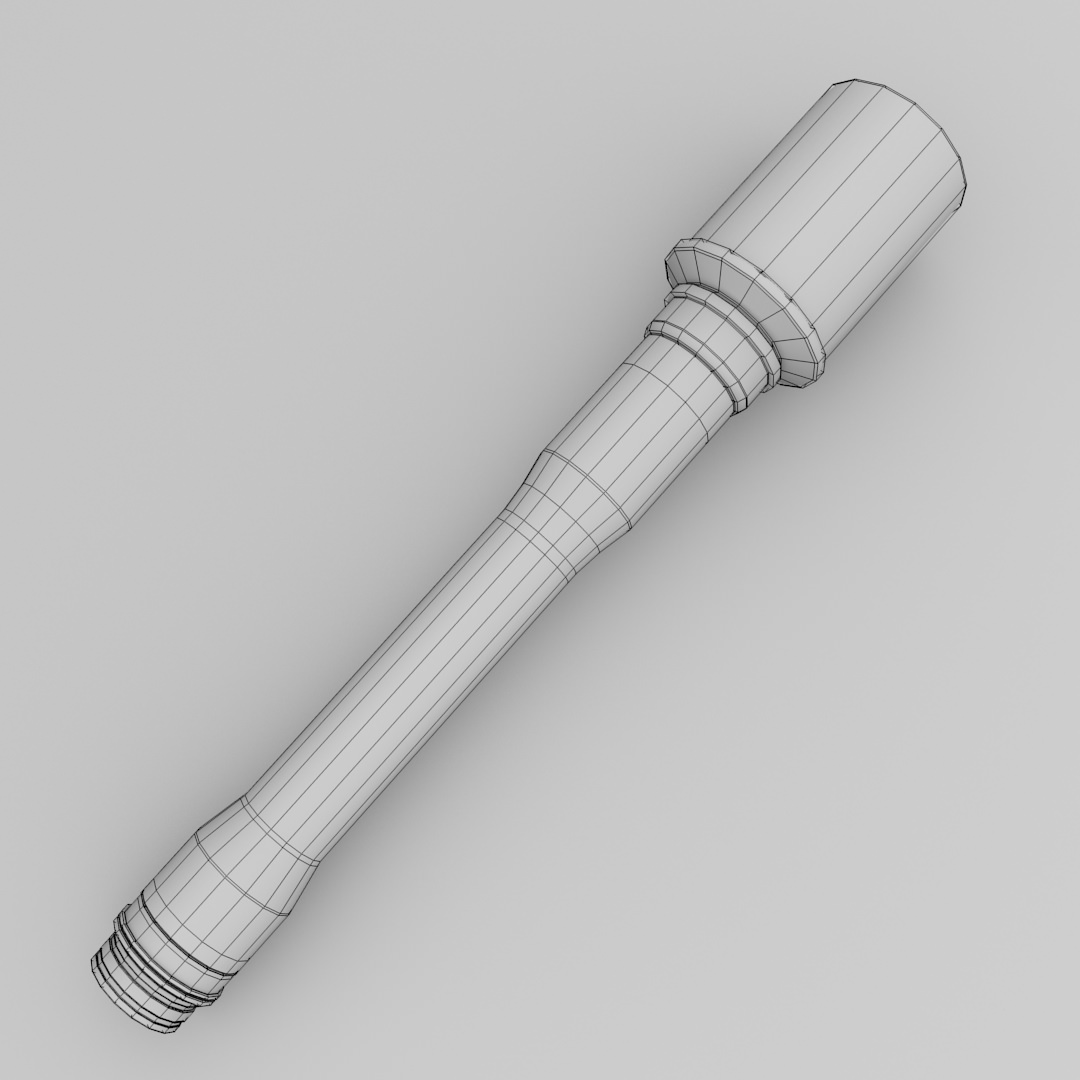 Model 24 Stielhandgranate 3D model_4