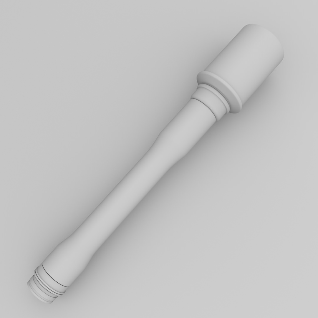 Model 24 Stielhandgranate 3D model_3