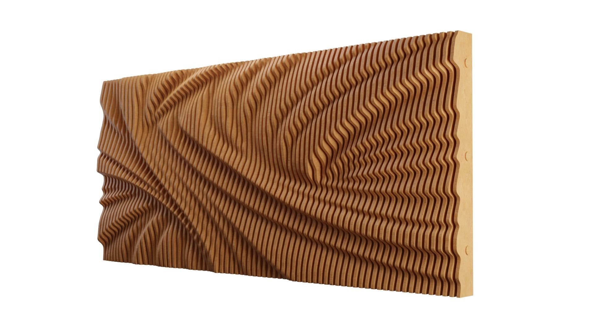 Parametric Wooden Wall Decor - 03 -CNC files for cutting 3D model ...
