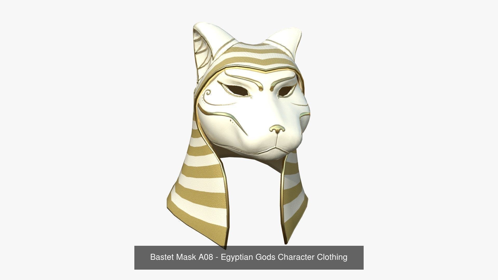 10 Bastet Mask A Collection - Egyptian Gods Character Clothing  _3
