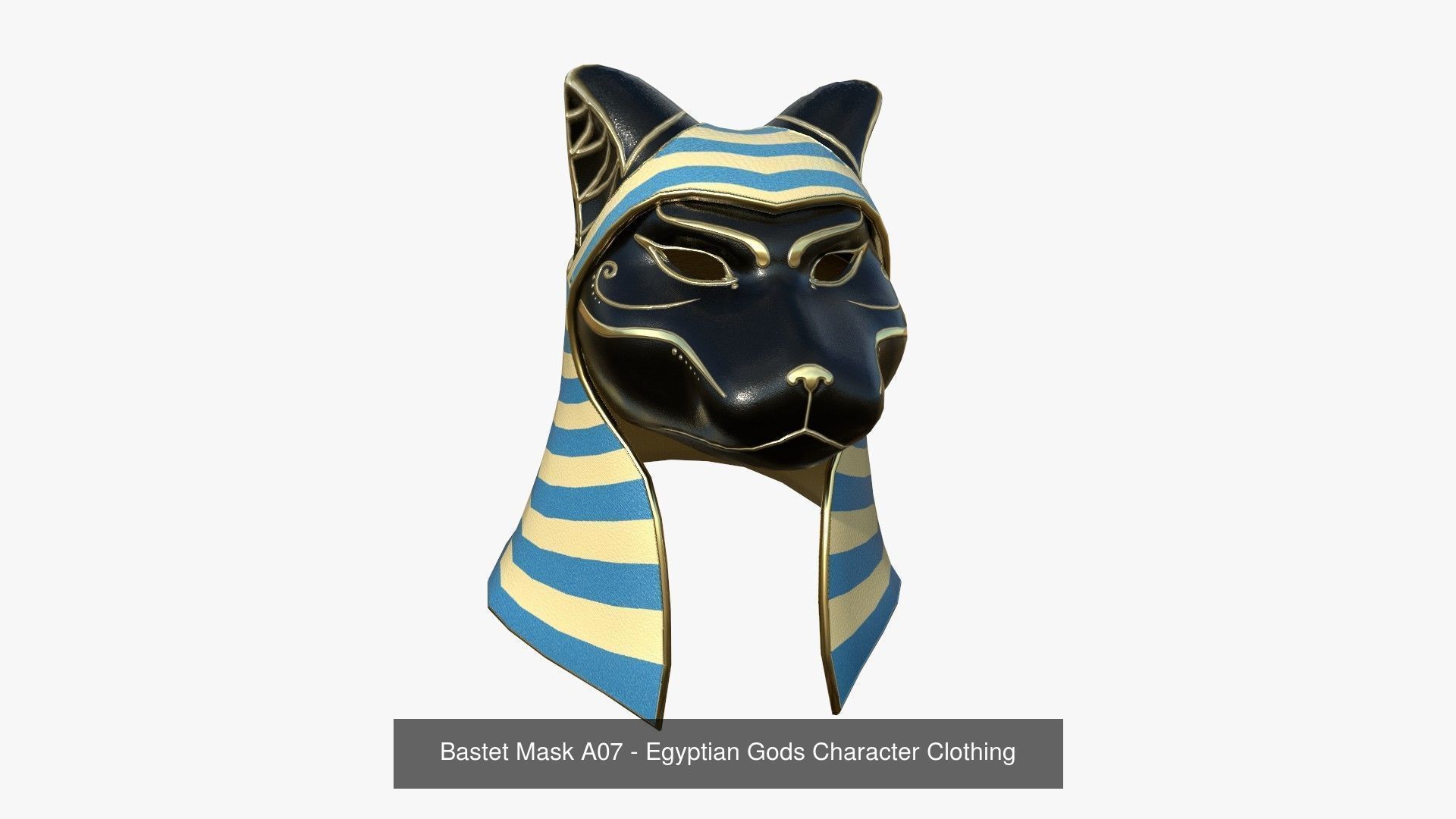 10 Bastet Mask A Collection - Egyptian Gods Character Clothing  _4