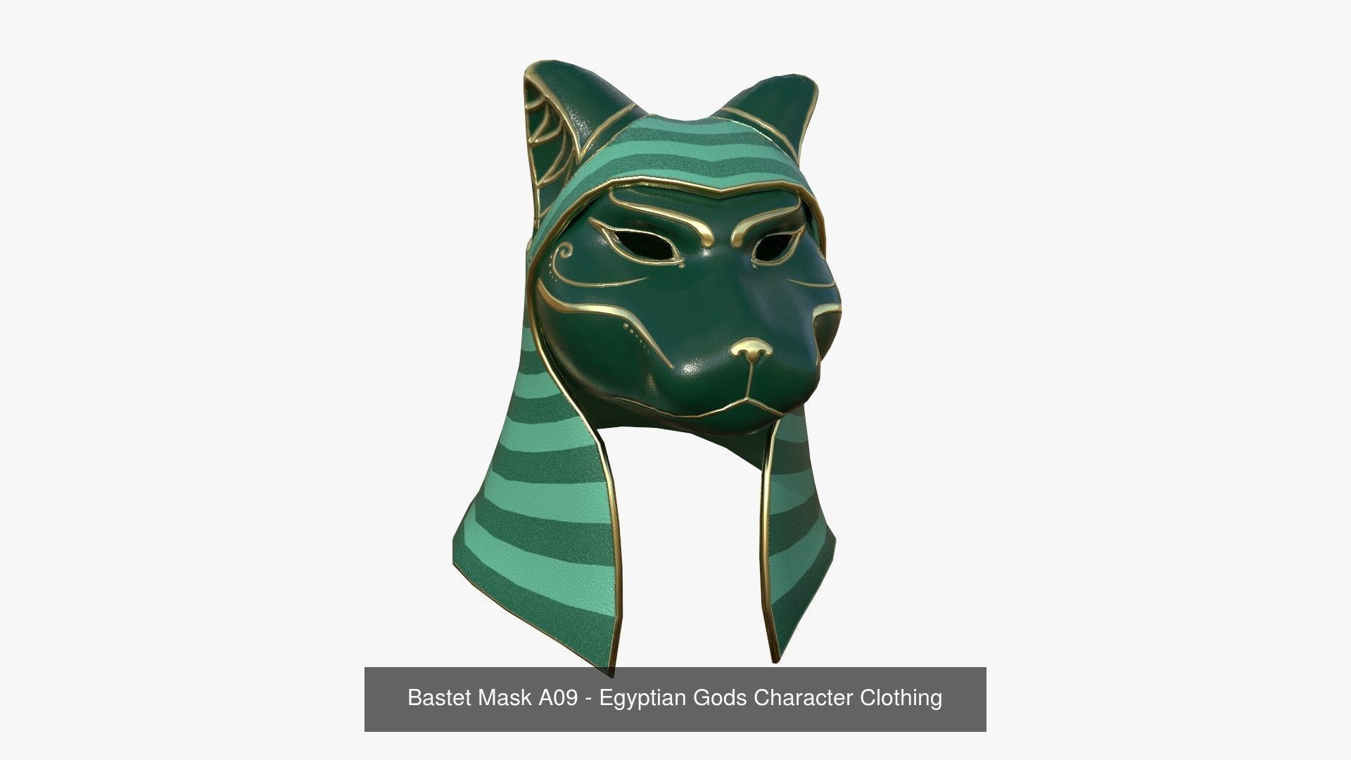 10 Bastet Mask A Collection - Egyptian Gods Character Clothing  _2
