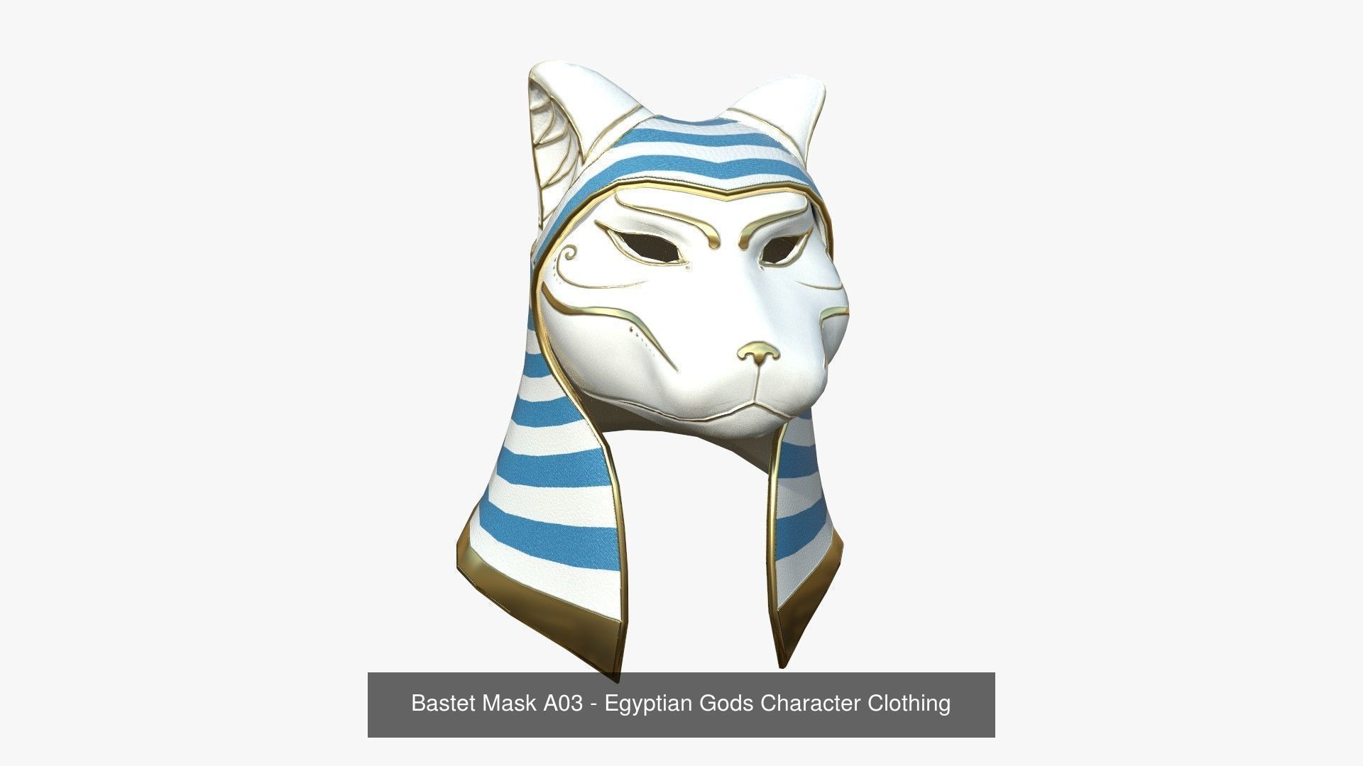 10 Bastet Mask A Collection - Egyptian Gods Character Clothing  _8