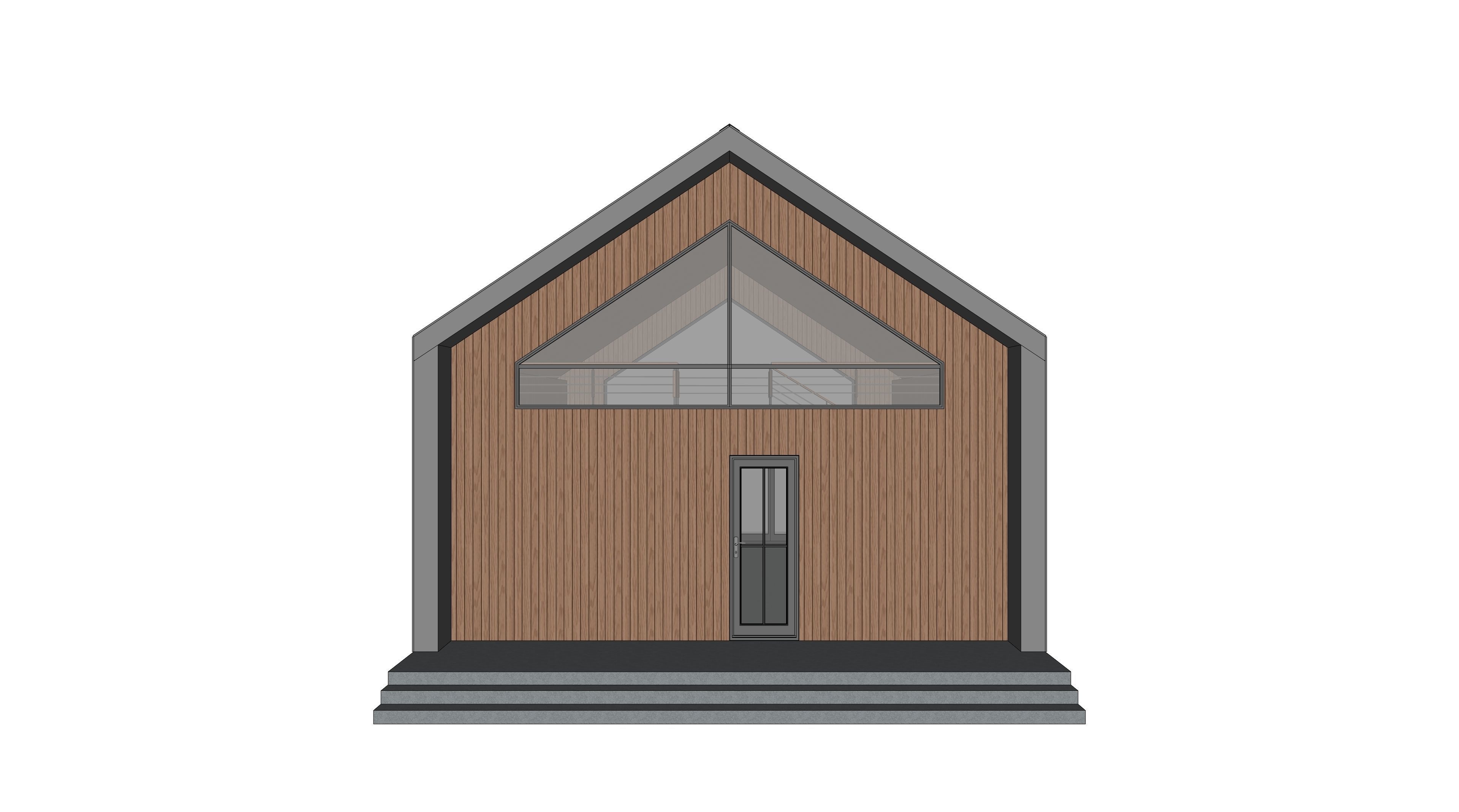 Barndominium House 042 3D model_1