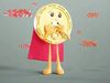 Bitcoin FUD Animated Reaction Low-poly 3D model_1
