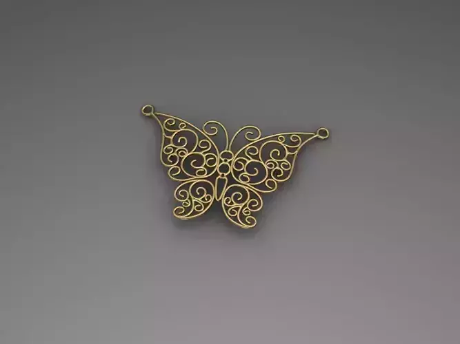 Pendant Butterfly 3