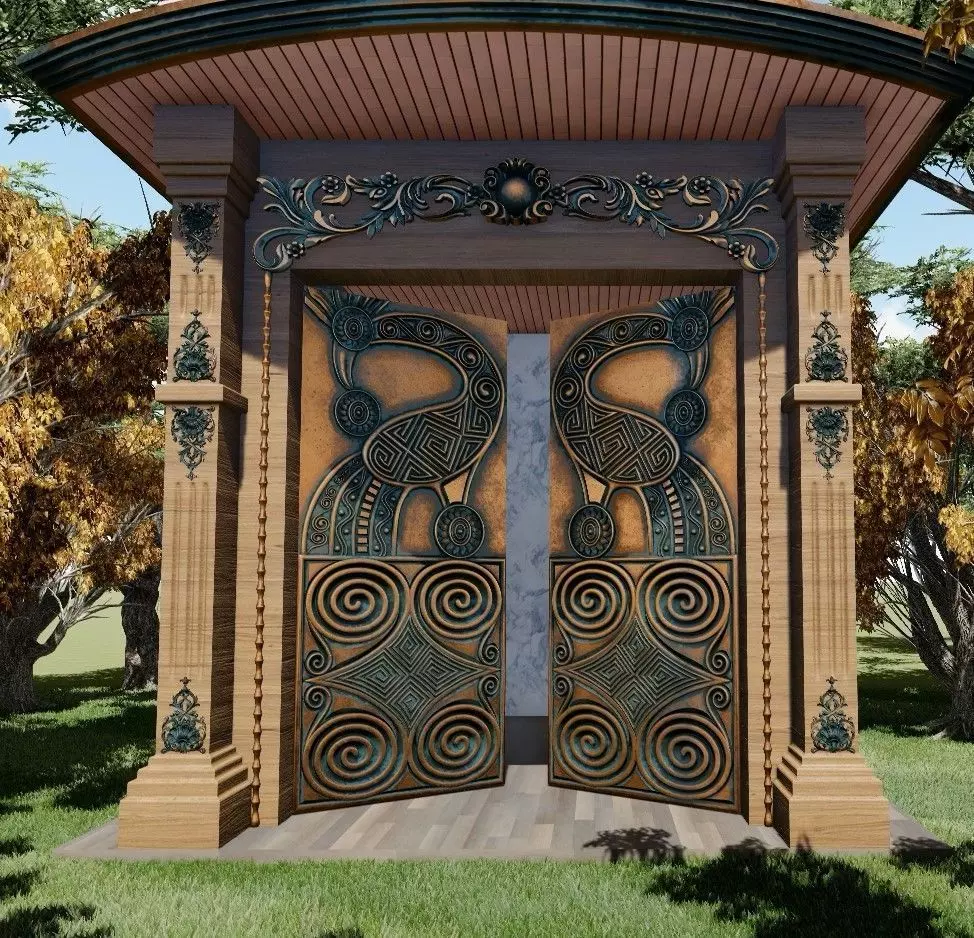 door design for 3d printing 3D print model