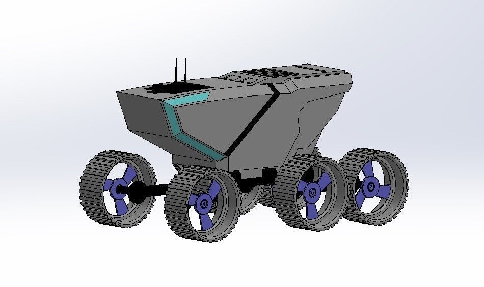 Modern Buggy 3D model_1